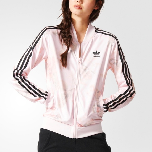 adidas Jackets & Blazers - Adidas Pastel Rose Track jacket